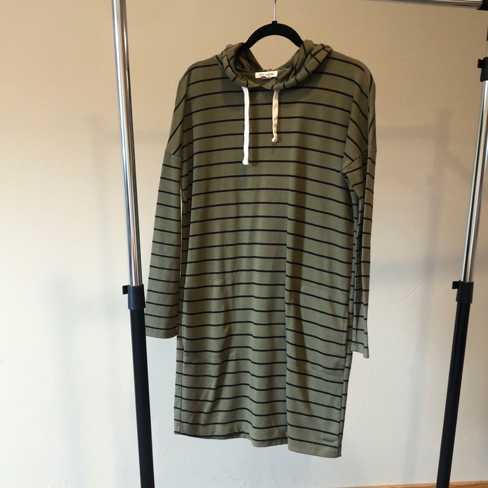 Billabong hooded sweatshirt dress
